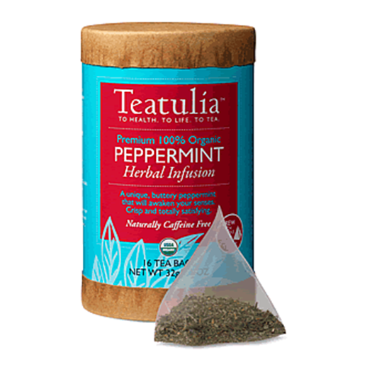 Teatulia Peppermint Herbal Infusion Tea