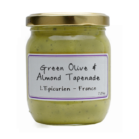 Green Olive & Almond Tapenade - France