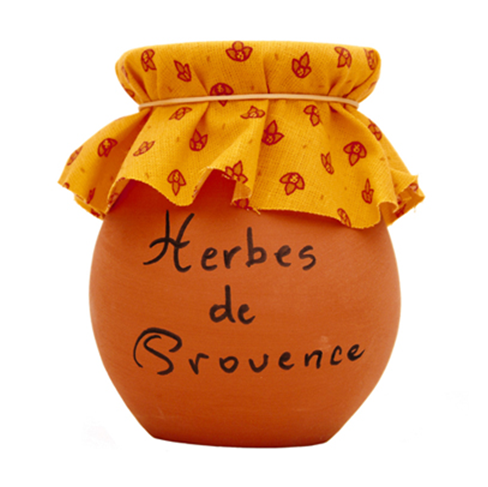 Herbs in Stone Jar - France
