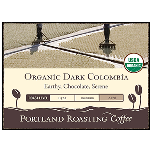Organic Dark Colombia Roast Coffee