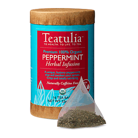Teatulia Peppermint Herbal Infusion Tea