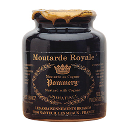 Pommery Cognac Grain Mustard in Stone Jar - France