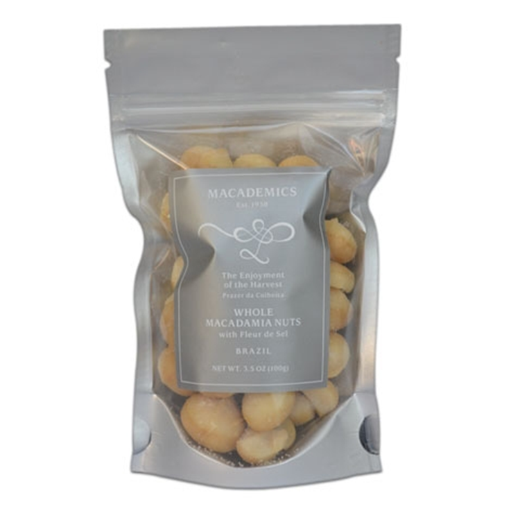Whole Macadamia Nuts with Fleur de Sel